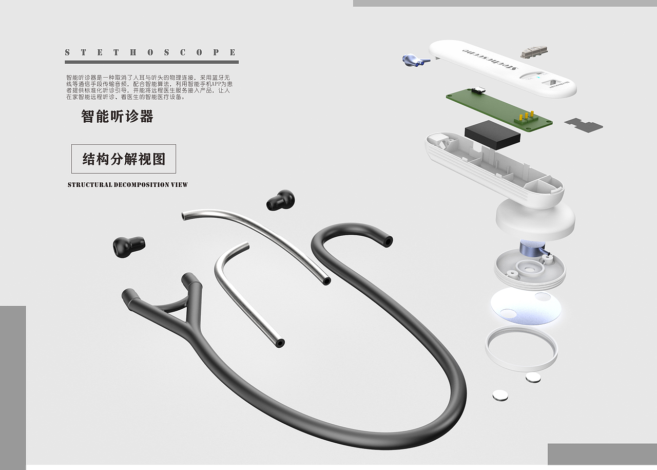 智能听诊器（图ZMTU2NDQ5MTYw） - 电子产品 - 站酷设计师Jonnyzheng原创素材 - 站酷ZCOOL