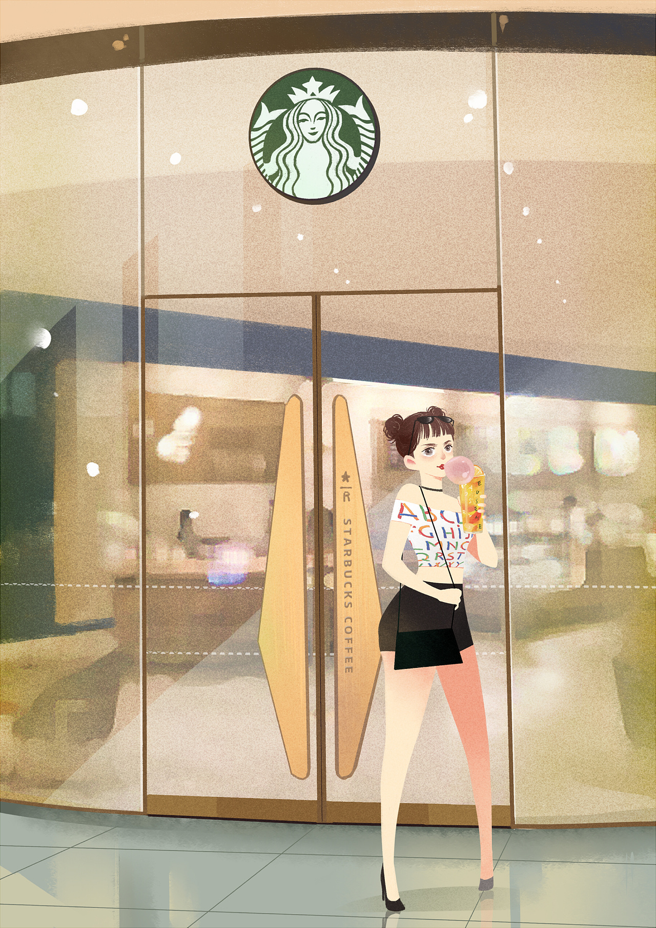 2019年夏季星巴克新品广告插图