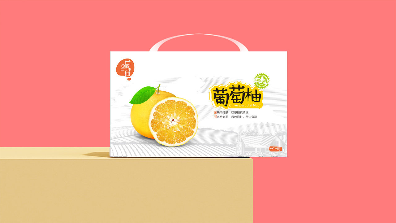 【包装】葡萄柚包装设计|平面|包装|jia丹 - 原创作品 - 站酷 (zcool)