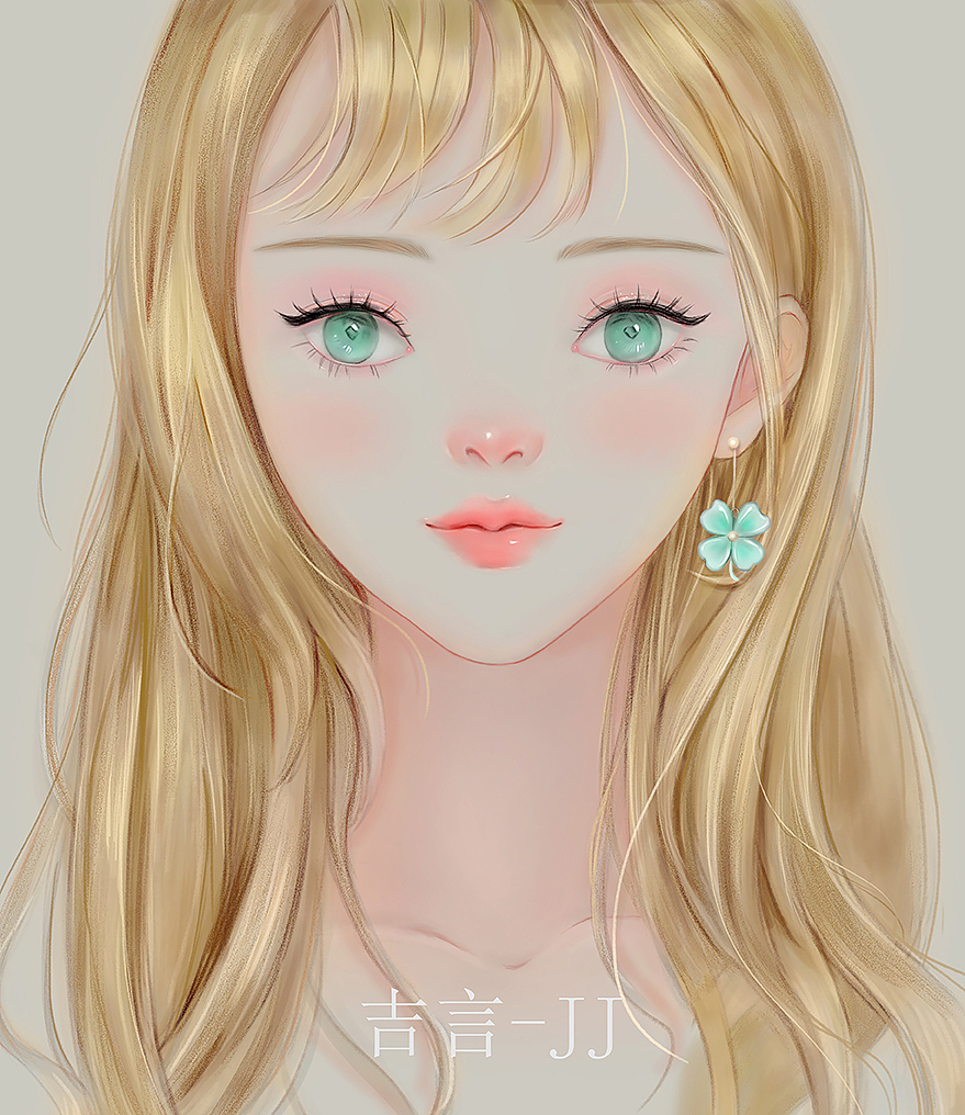 头像练习（图ZMjUyMjkwMTg0） - 创作习作 - 站酷设计师芷白姜原创素材 - 站酷ZCOOL