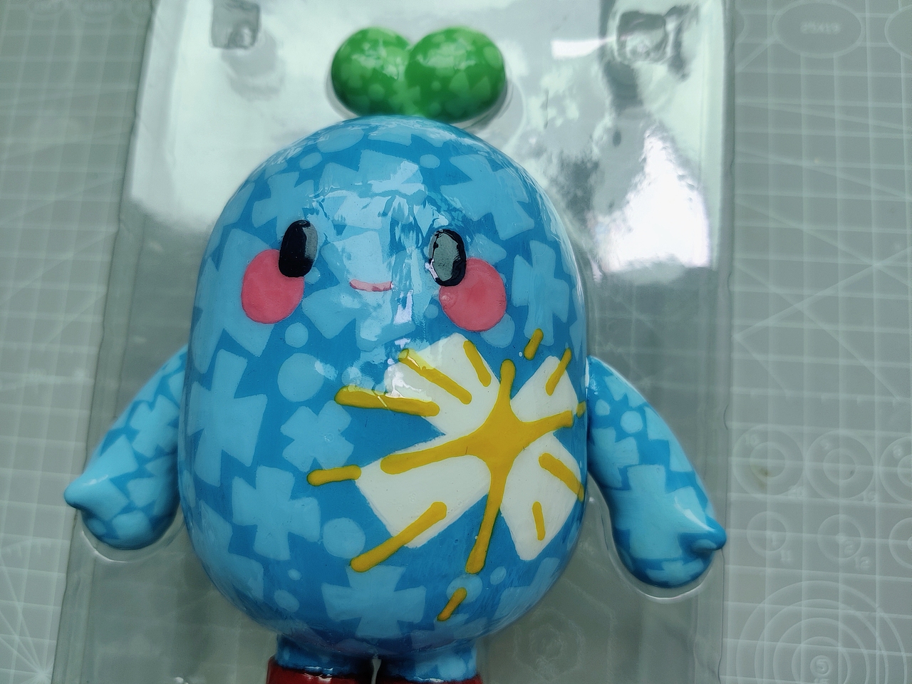 阿里巴巴公益爱豆 | 幸运豆实体涂装（图ZMzM5OTgxMjEy） - IP形象 - 站酷设计师ZHYUYI沐柳然原创素材 - 站酷ZCOOL