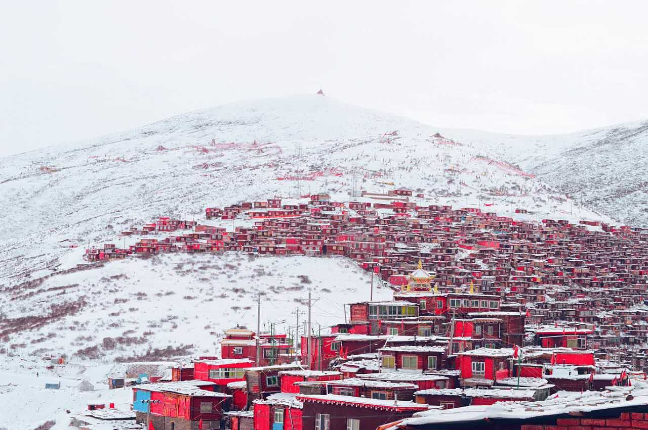 色达之旅（图ZNTYzODMxMDA=） - 风光摄影 - 站酷设计师LULU淼原创素材 - 站酷ZCOOL