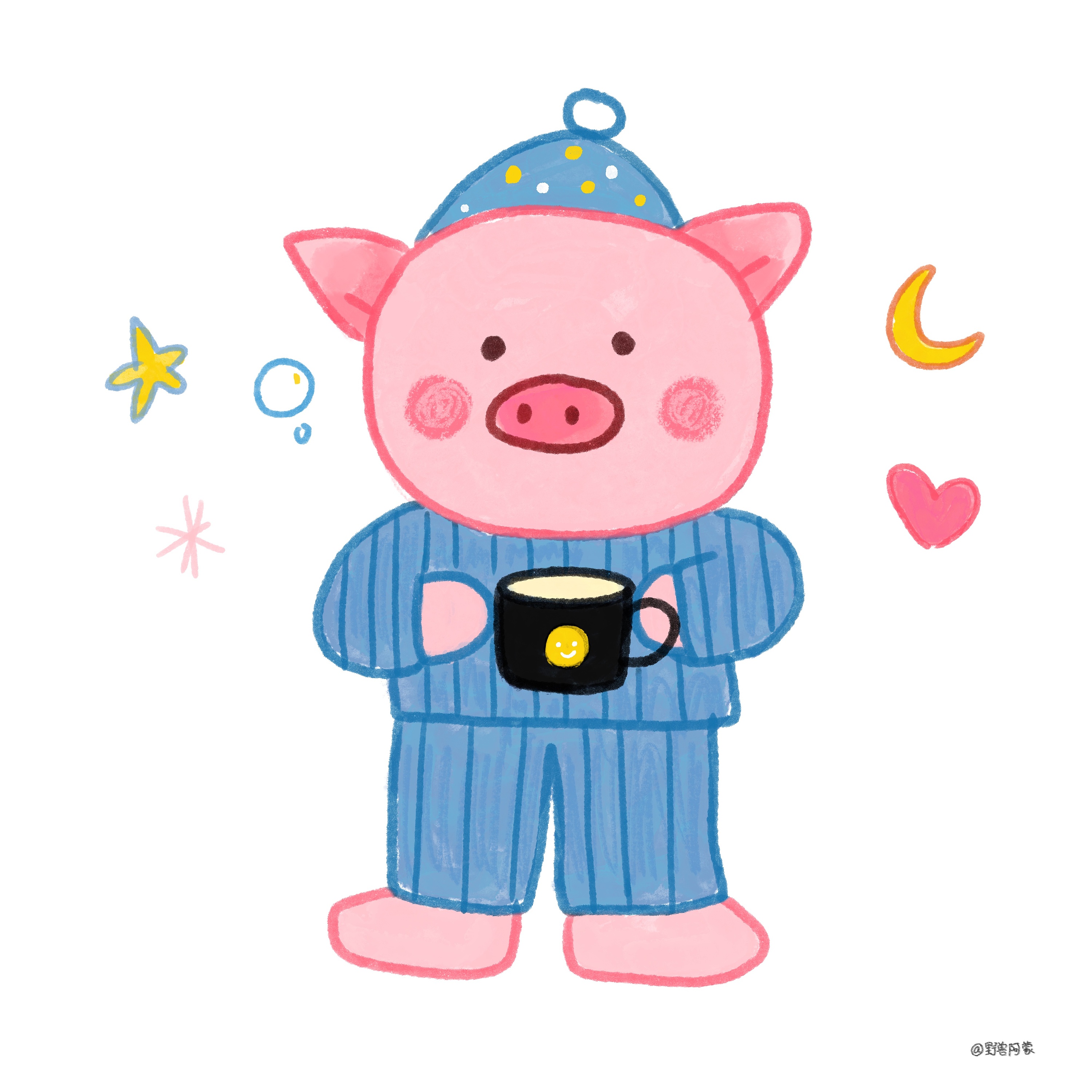 小动物睡衣头像