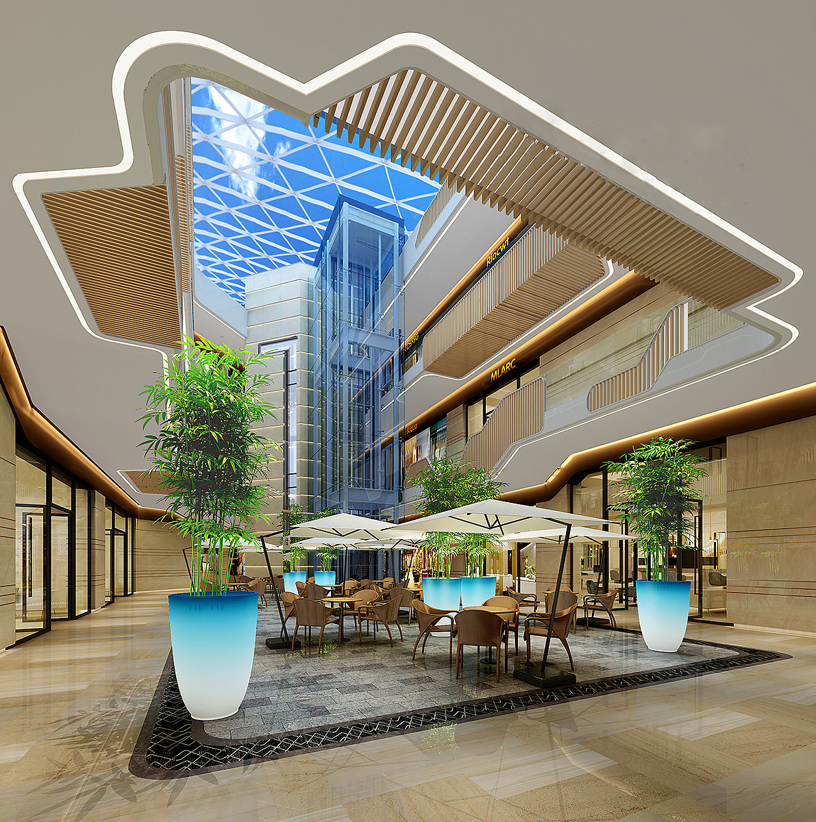 商场（图ZMjY4NTI1NjUy） - 商业空间设计 - 站酷设计师设计甄选专业画图原创素材 - 站酷ZCOOL