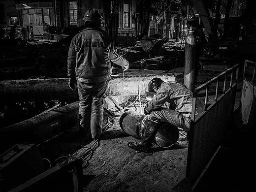 楊樹浦路施工工地紀實（個人主頁-ZNTc1ODEyOTI=） - 人文/紀實攝影 - 站酷設(shè)計師北方一陣風(fēng)原創(chuàng)素材 - 站酷ZCOOL