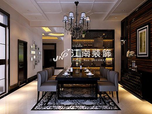 哈尔滨江南装饰公司盛和天下现代风格装修效果图
