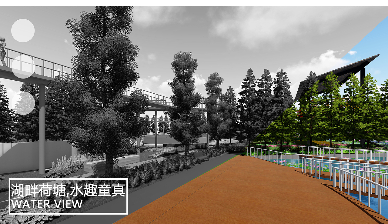 游园景观设计（图ZMjU1Nzc4MzMy） - 景观设计 - 站酷设计师张笑文字原创素材 - 站酷ZCOOL