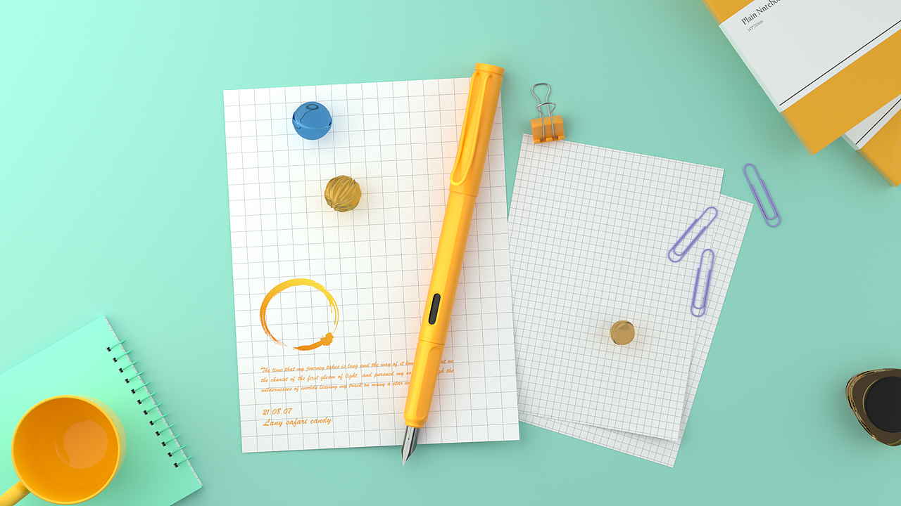 C4D钢笔产品动画