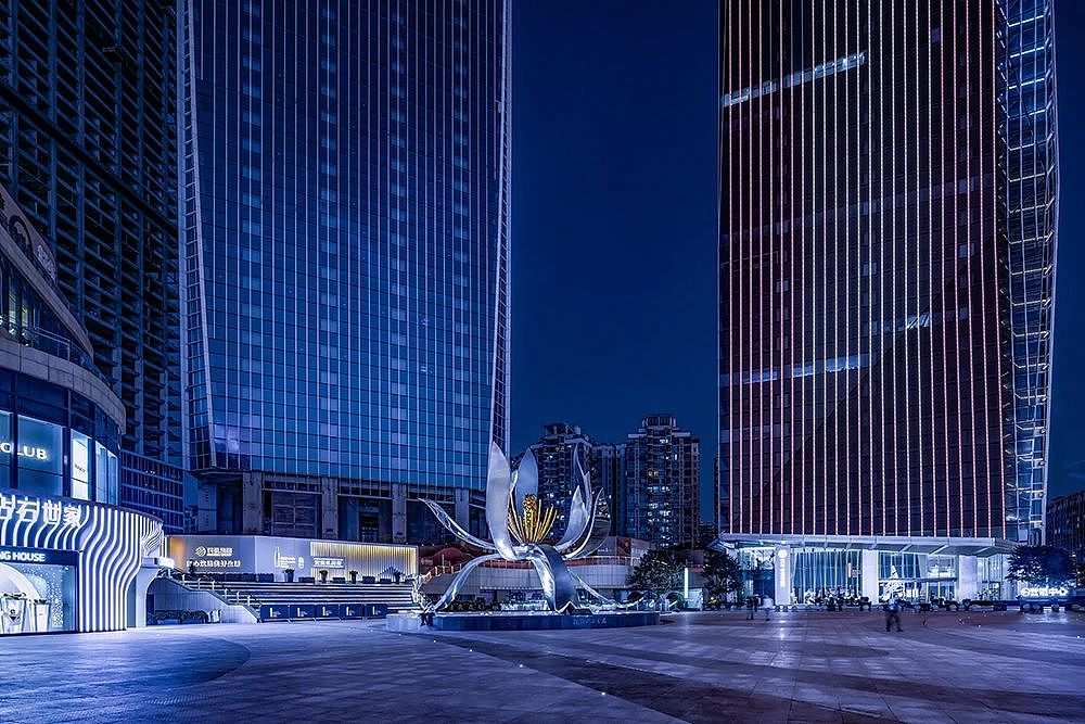 民盈·国贸中心-东莞新地标,城中之城