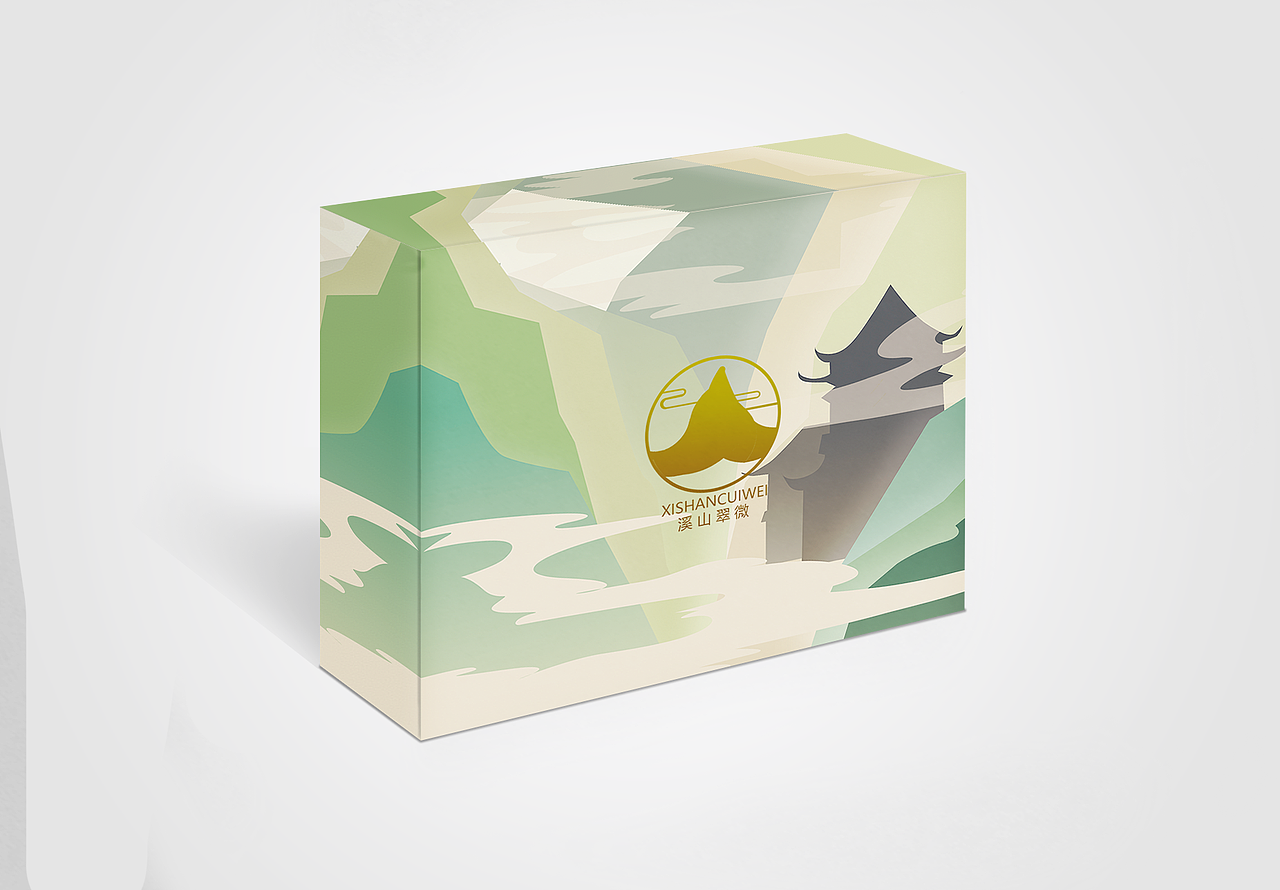 溪山翠微系列文创产品设计