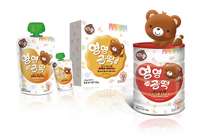 婴童洗护用品包装设计