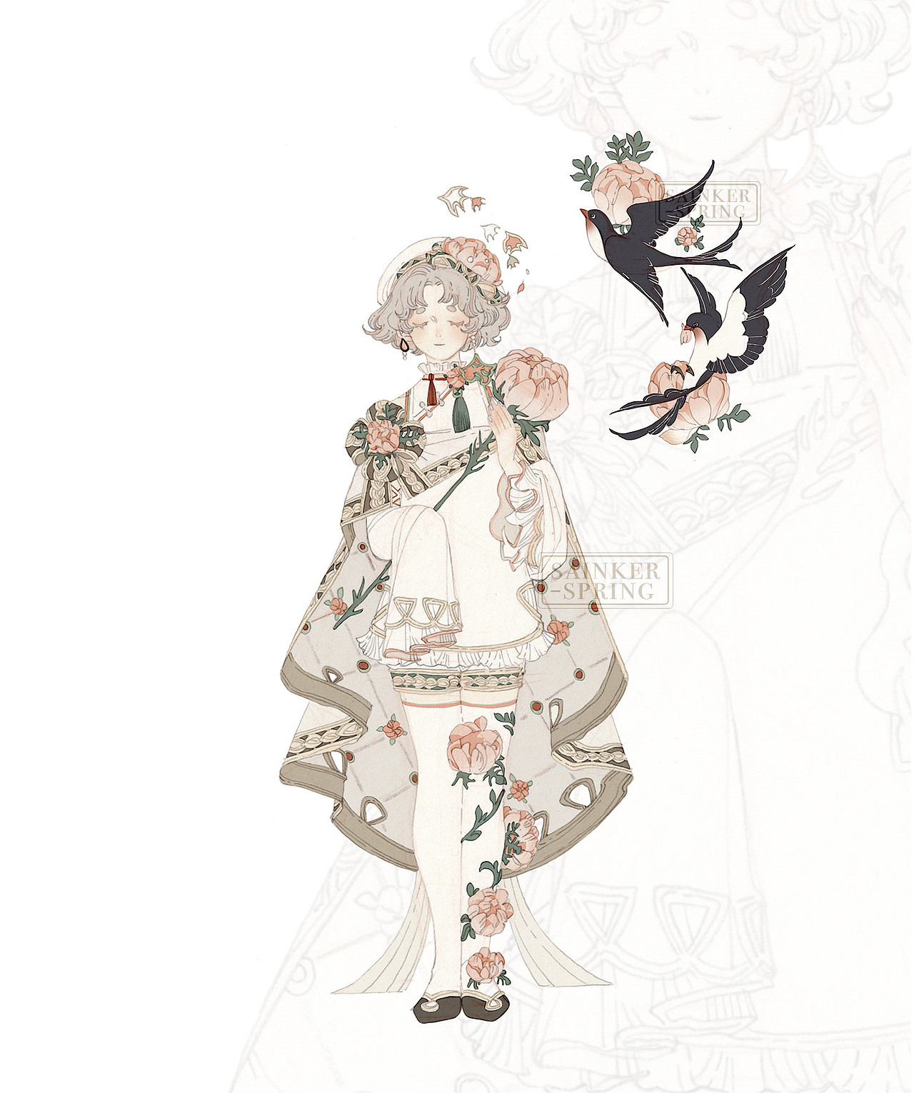 轻雾社插画师:sainker创作27粉丝3350广州 | 插画师以梦原创创作128