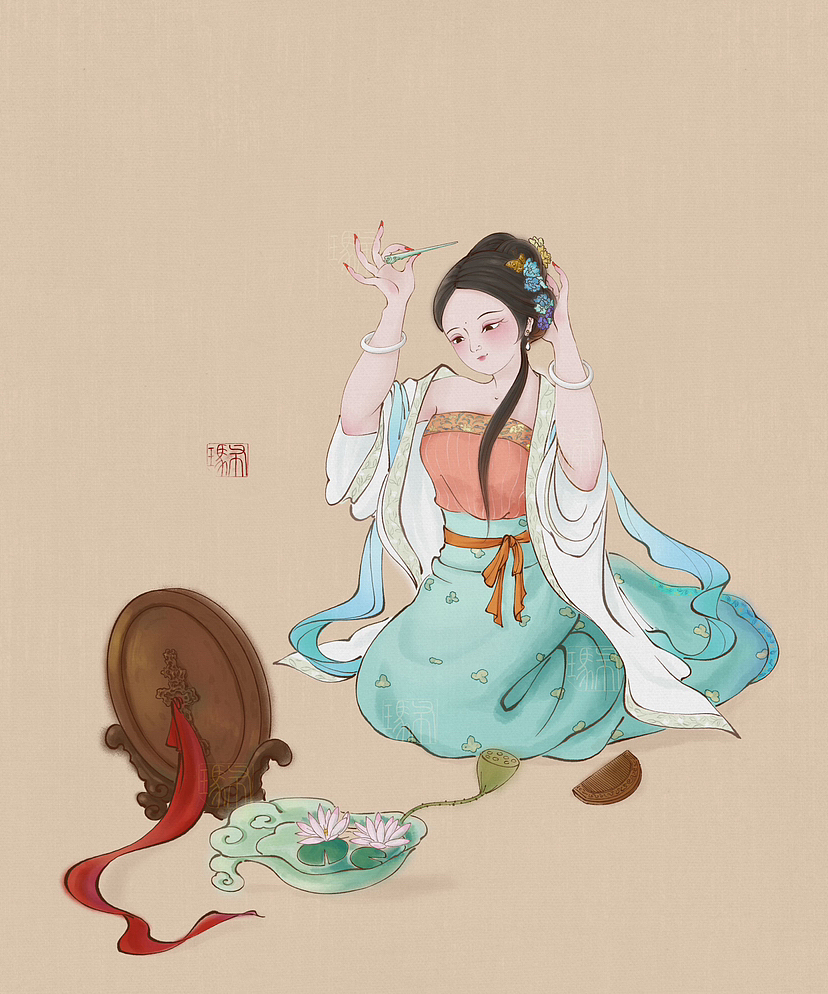 女为己容系列（图ZMzM2MDY1MzM2） - 创作习作 - 站酷设计师Bulma布玛原创素材 - 站酷ZCOOL