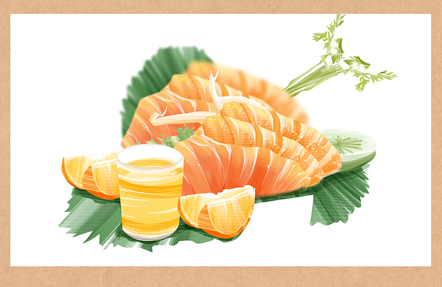 食物插画