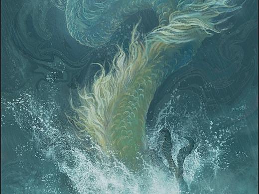 【山海经】插图——羽渊黄㴰（个人主页-ZNTMzOTQ2MDg=） - 艺术插画 - 站酷设计师夜未央YWY原创素材 - 站酷ZCOOL