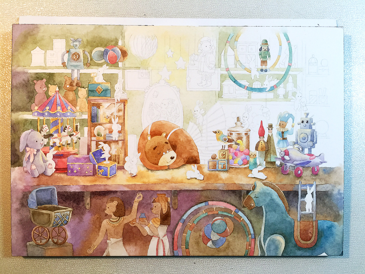玩具店精灵（图ZNjI3NTk0MTI=） - 商业插画 - 站酷设计师添添Emily原创素材 - 站酷ZCOOL