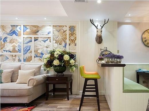 郑州东润泰和165平三室两厅简约风格装修案例