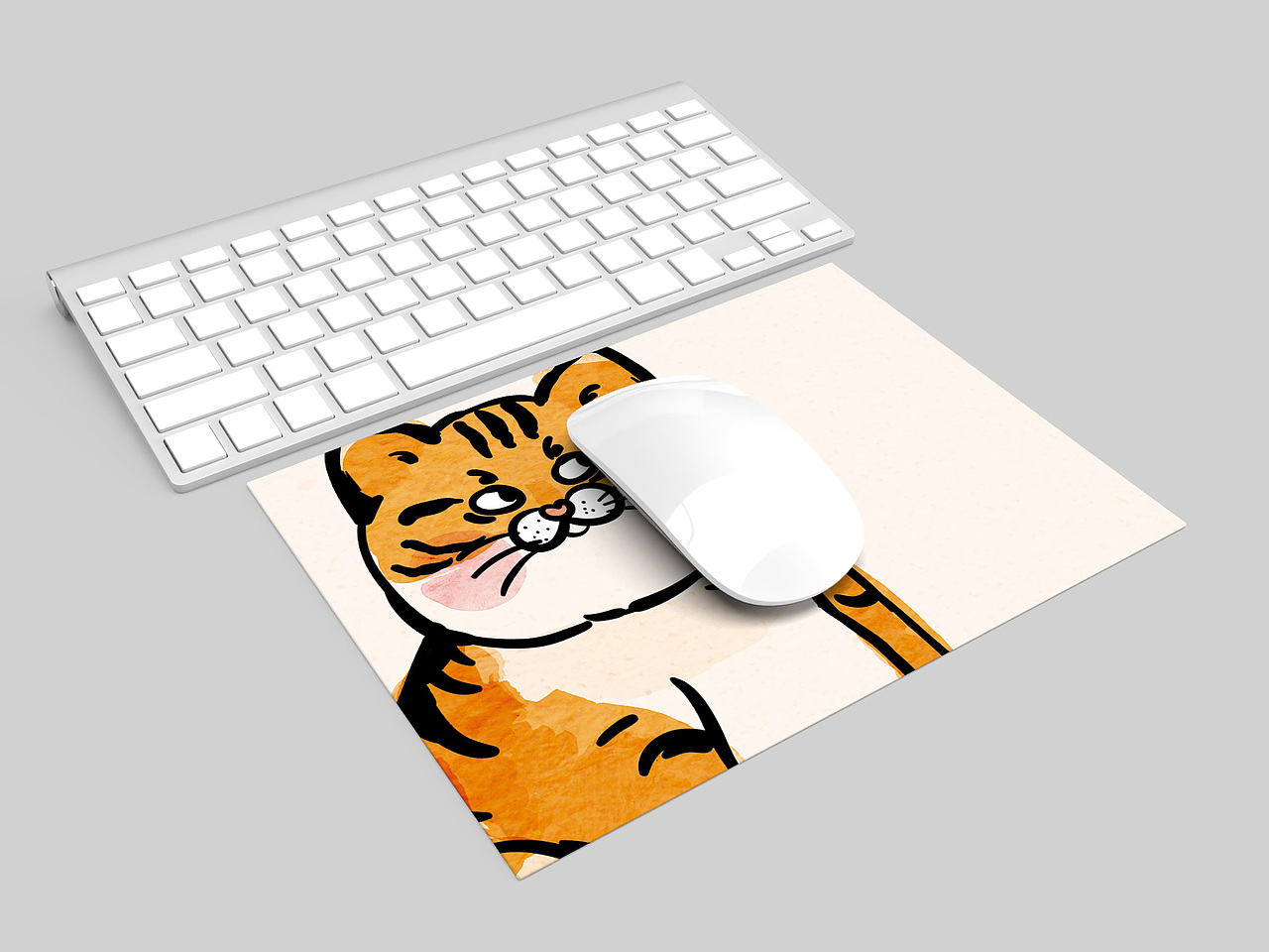 虎 阿茹插画原创设计手绘国画水墨画猫可授权（图ZMjUwNjc0NzYw） - 商业插画 - 站酷设计师阿茹生肖IP原创素材 - 站酷ZCOOL