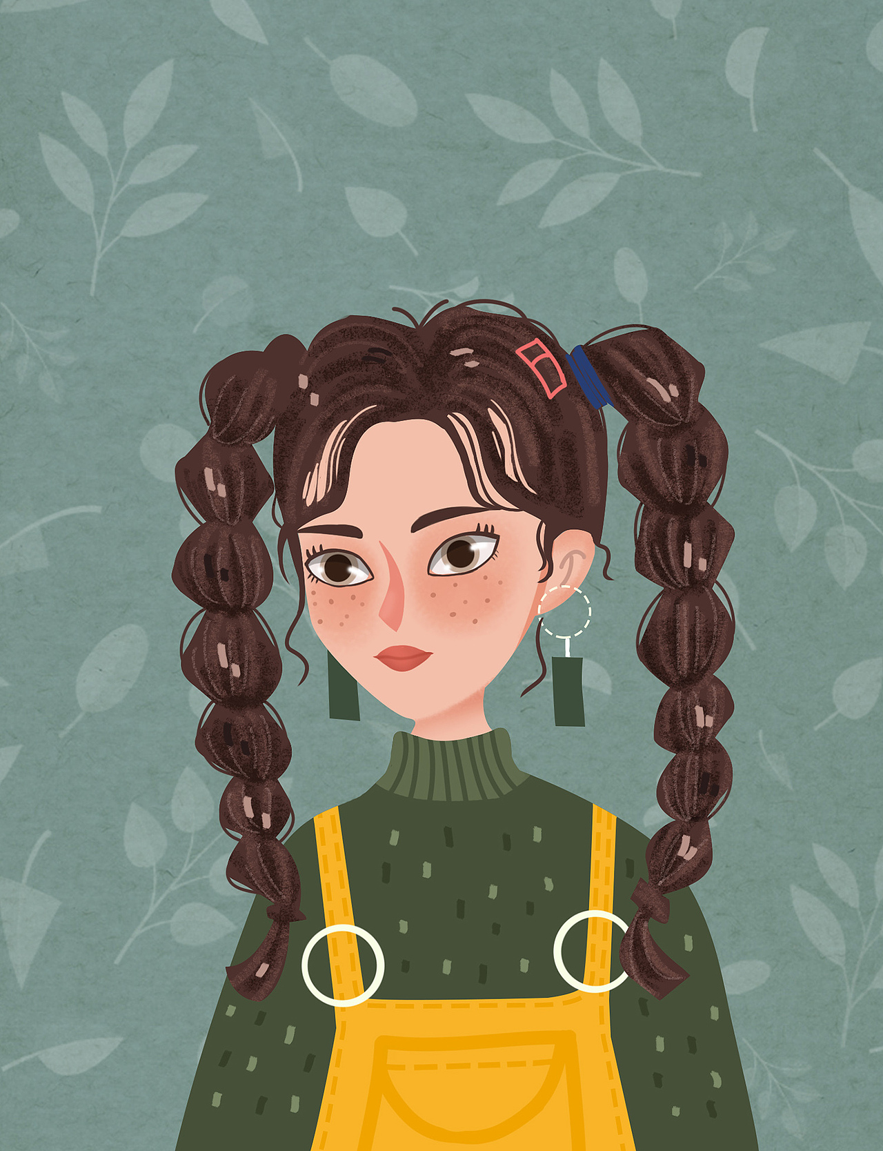 20@卡通少女头像