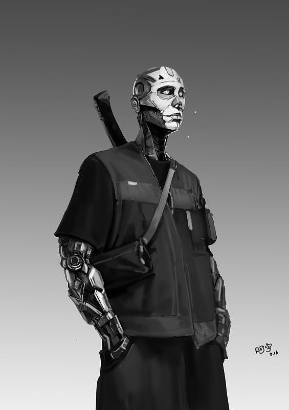 机能风|插画|艺术插画|阿宇呀_原创作品-站酷zcool