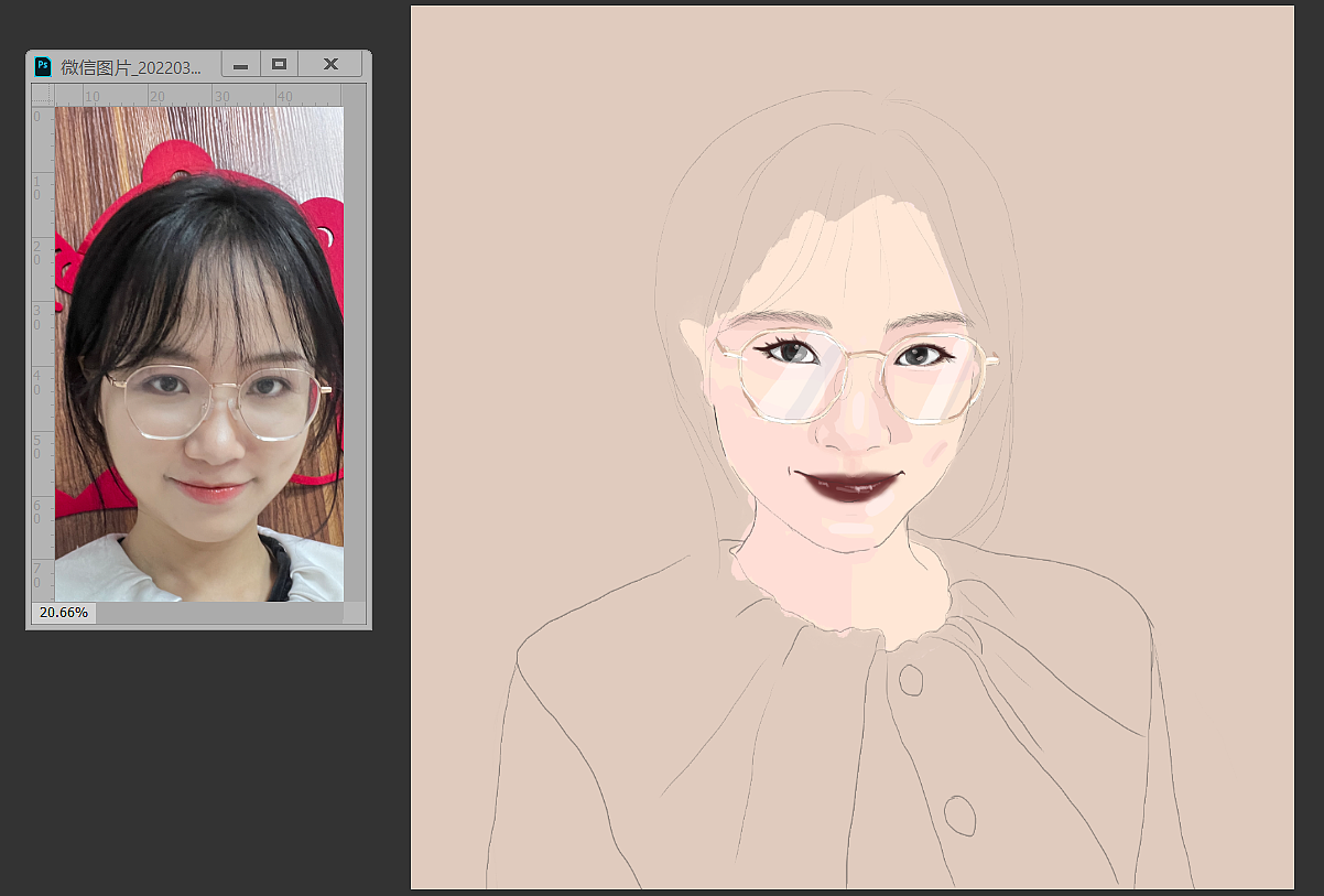 人像插画（图ZMjkxMTkzNTQ4） - 创作习作 - 站酷设计师橘子橘子设计原创素材 - 站酷ZCOOL