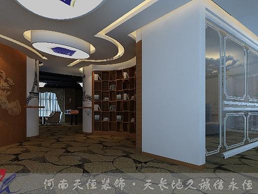 郑州办公室装修公司天恒是专业且案例多信誉好