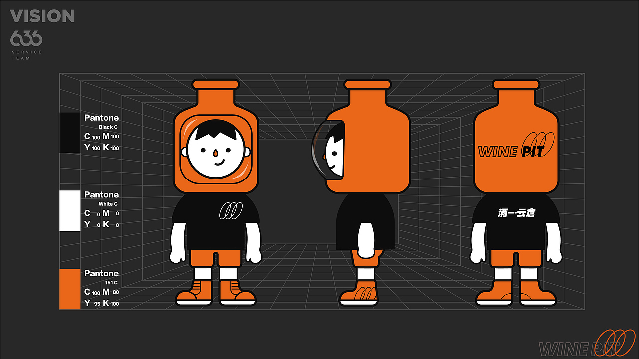 IP设计 | 酒一云仓IP设计CASE（图ZMjcwMzIwMTc2） - 人物/生物 - 站酷设计师636IDEAVISION原创素材 - 站酷ZCOOL