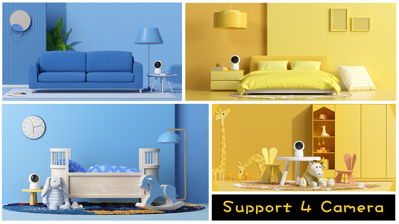 C4D动态设计 丨 婴儿监视器