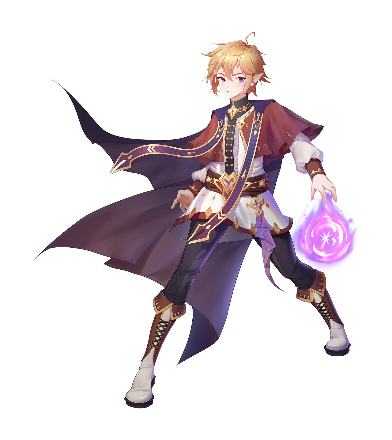 角色设计-(樱叶/里奥波尔)