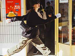 街頭女裝男裝女鞋男裝模特拍攝