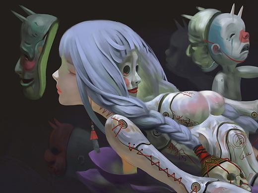 魔幻插画习作