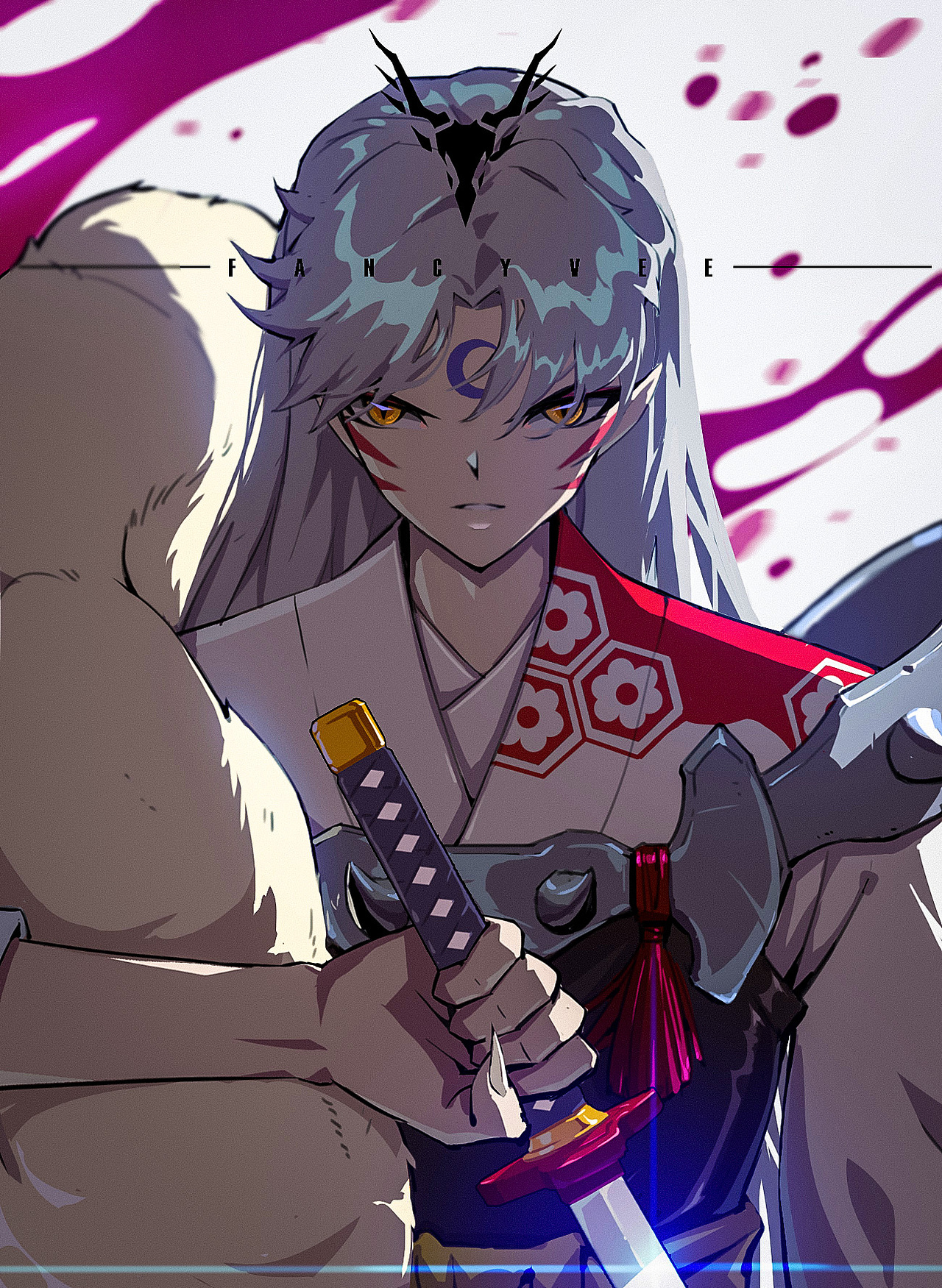 杀生丸同人创作。