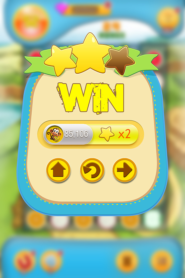 改进后的三消游戏（图ZNDUyNDkxMDA=） - 游戏UI - 站酷设计师动耳胡图图原创素材 - 站酷ZCOOL