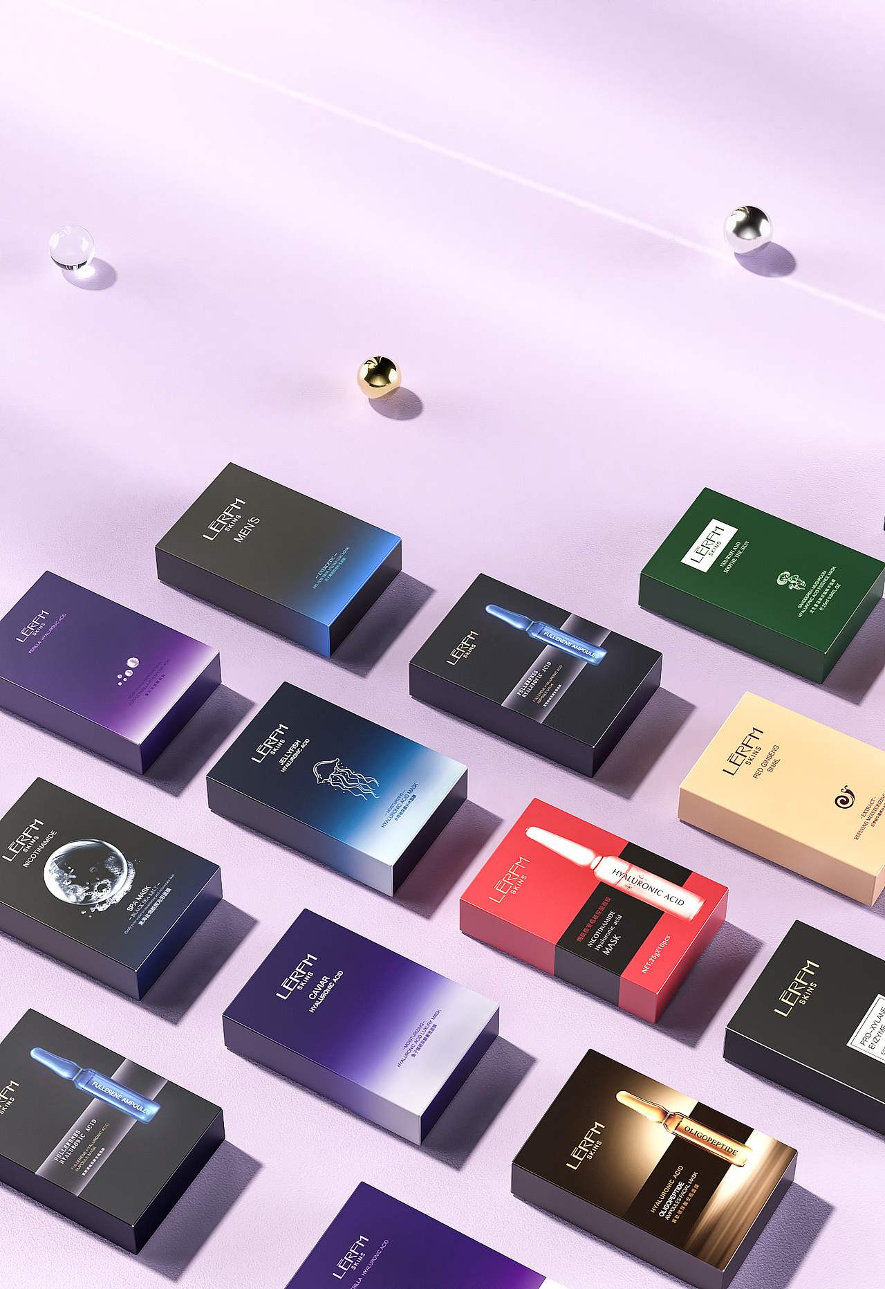 三月一号 化妆品渲染