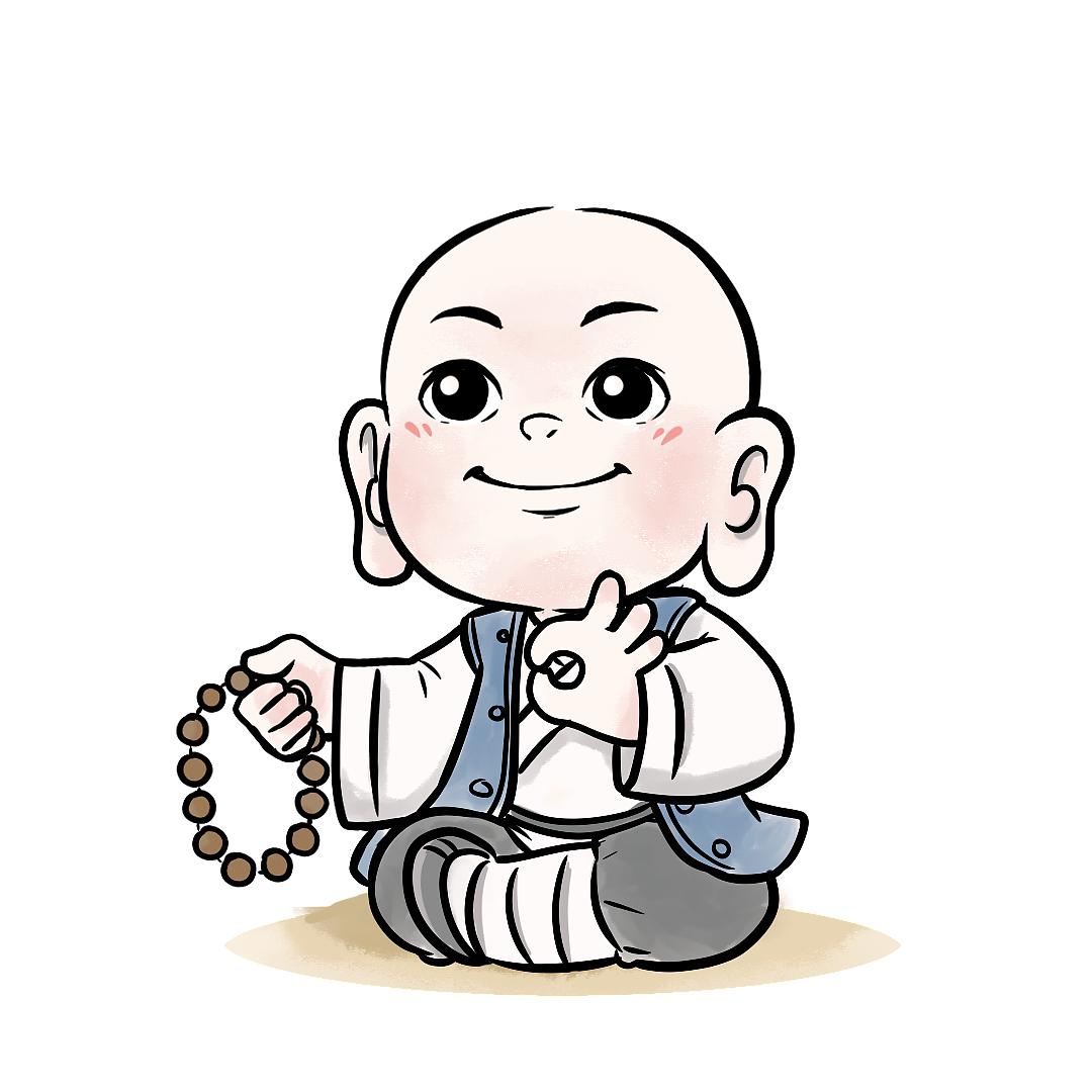 ⑤随便④你定③没关系②可以①都行主角是小和尚和他的布袋伙伴,延续