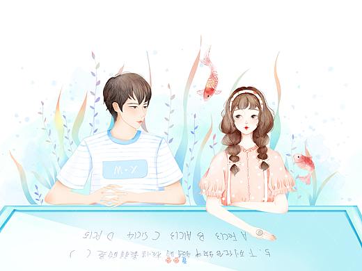 一些小少女（個(gè)人主頁-ZMzcyMTY2NjQ=） - 商業(yè)插畫 - 站酷設(shè)計(jì)師王喵喵MAO原創(chuàng)素材 - 站酷ZCOOL