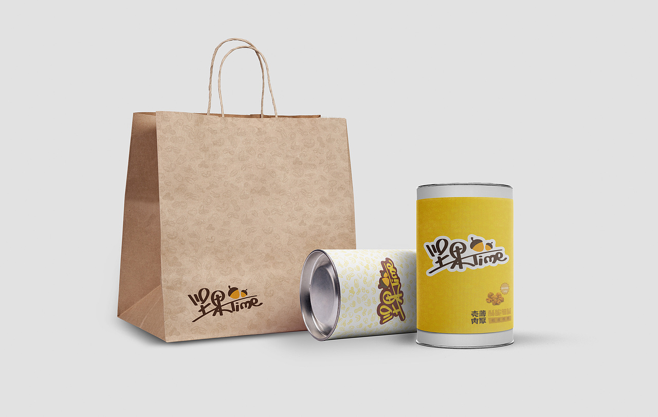 坚果时间（图ZNjkzNTc0MjA=） - 包装 - 站酷设计师Maggi_原创素材 - 站酷ZCOOL