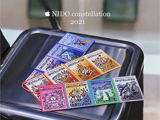 NIDO十二星座系列明信片
