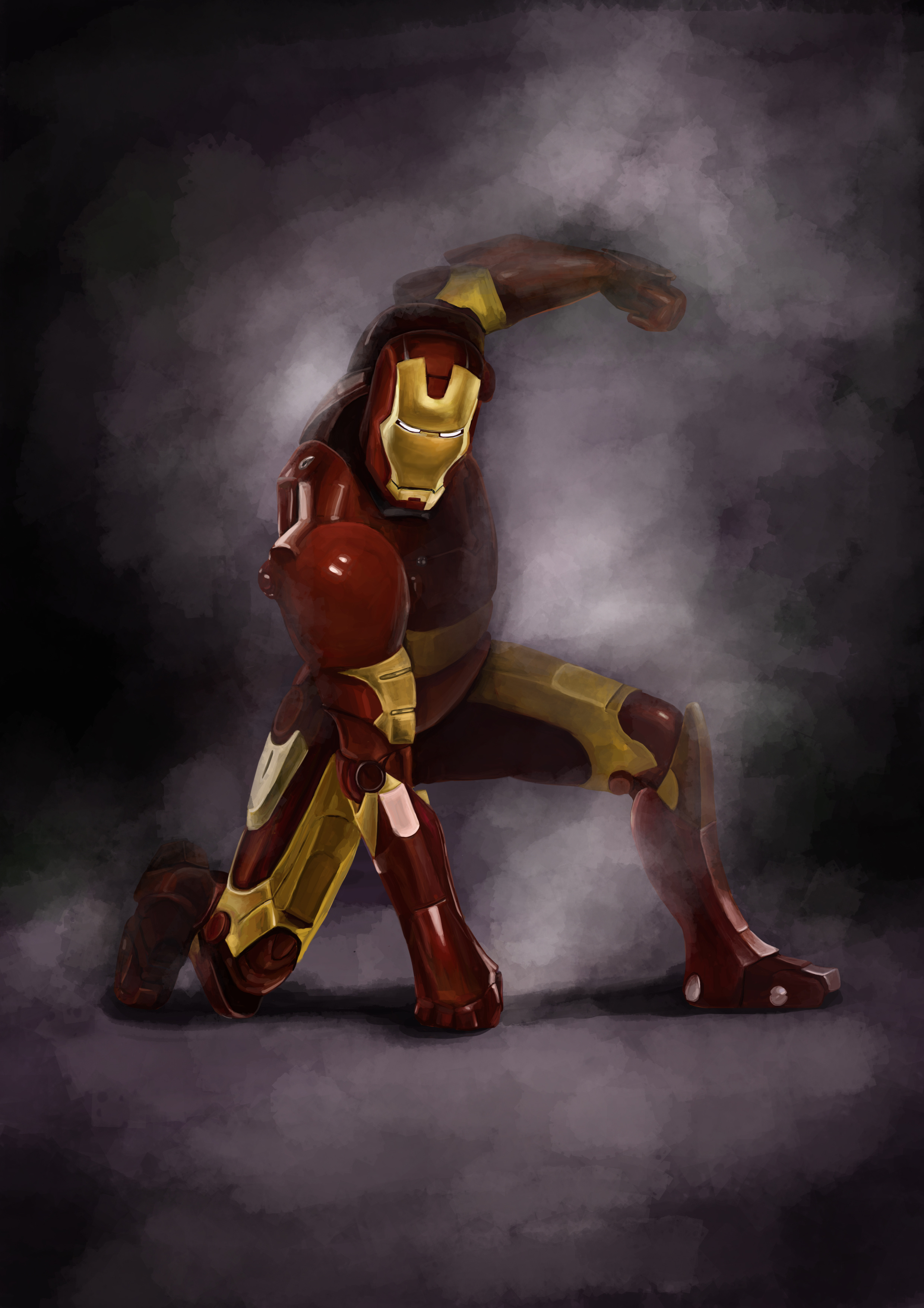 钢铁侠临摹
