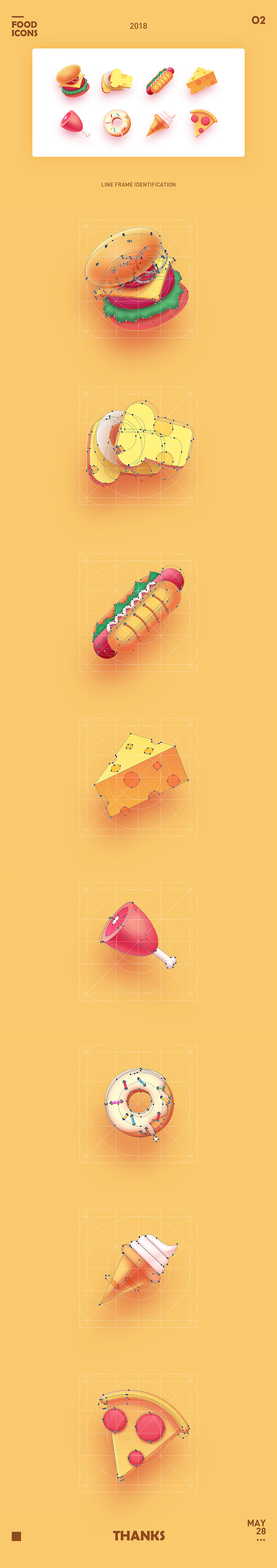 Food icons（图ZMTE2NjM1Nzky） - 图标 - 站酷设计师NJD同学原创素材 - 站酷ZCOOL