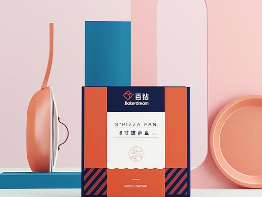 《Bakerdream 百钻》厨具品牌设计（2019年作品）