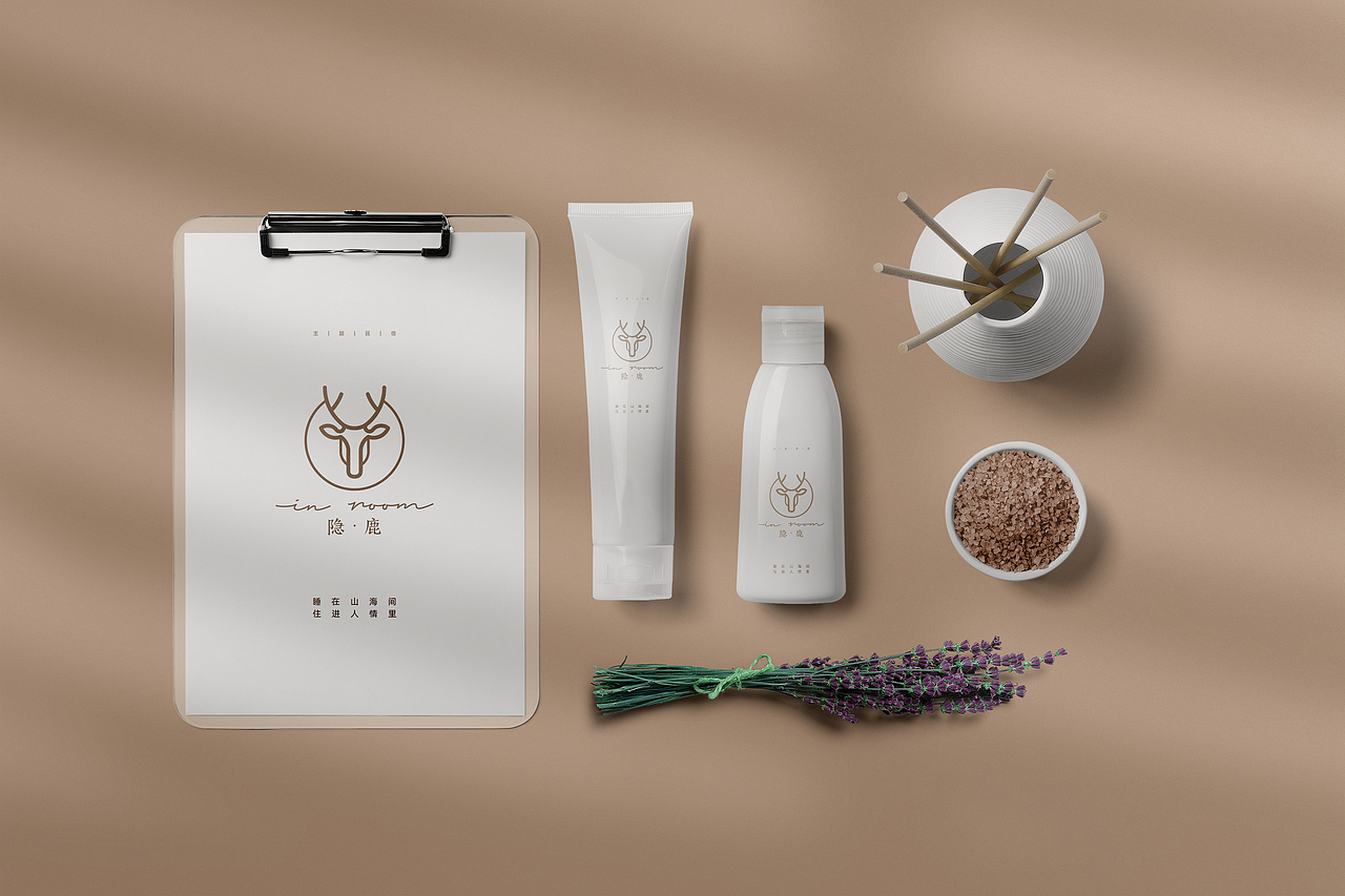 【鹿隐名宿】  品牌设计