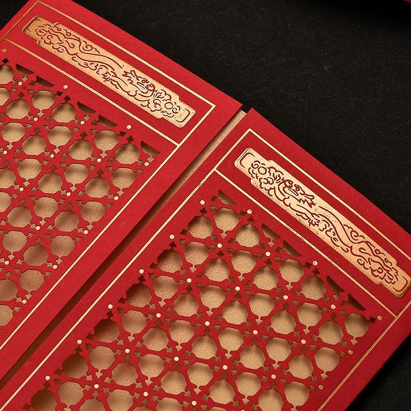 故宫文化《宫囍》婚礼请柬设计
