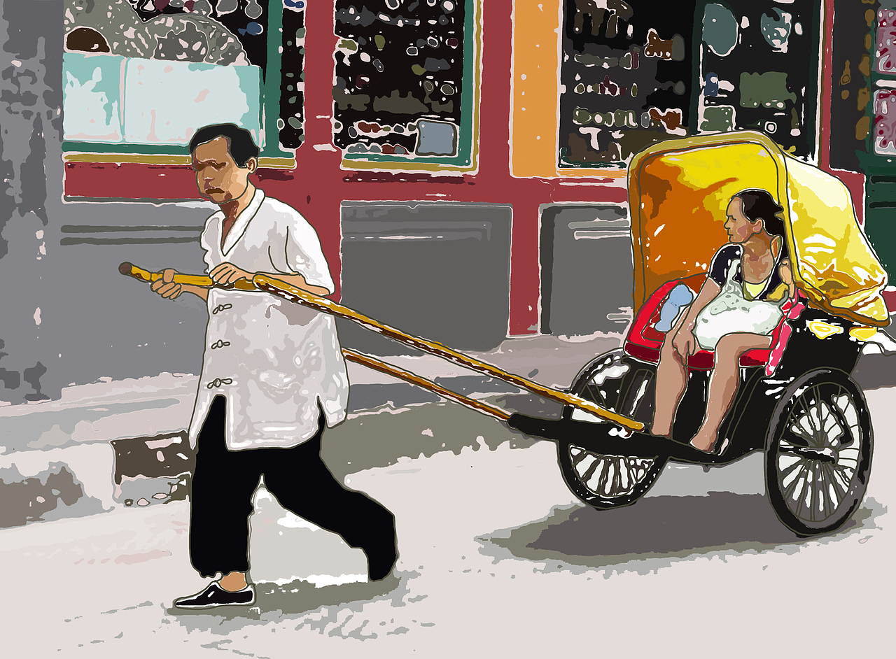 北京胡同印象（图ZMTE0MjI4MTg0） - 创作习作 - 站酷设计师applewei原创素材 - 站酷ZCOOL