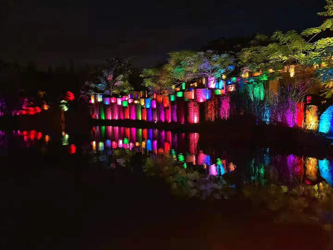 湛江遂溪孔圣山唯美夜景（图ZMTY3OTYzODc2） - 环境/建筑摄影 - 站酷设计师janetao0606原创素材 - 站酷ZCOOL