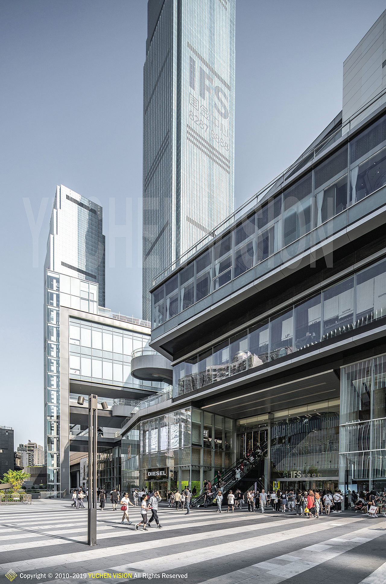 羽尘建筑摄影丨长沙IFS国金中心