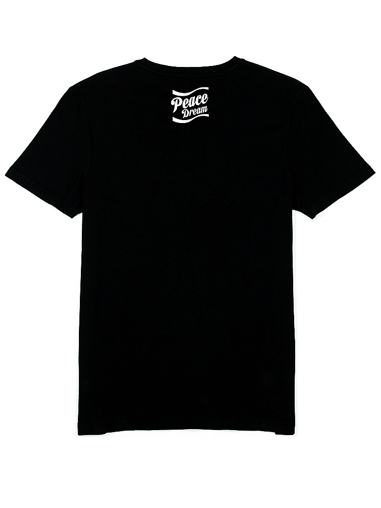 GOLDEN OLDIE帅气领带印花T恤 另加贴图效果图