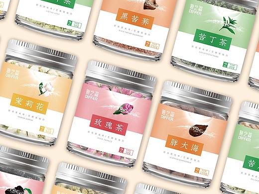 代用茶标签