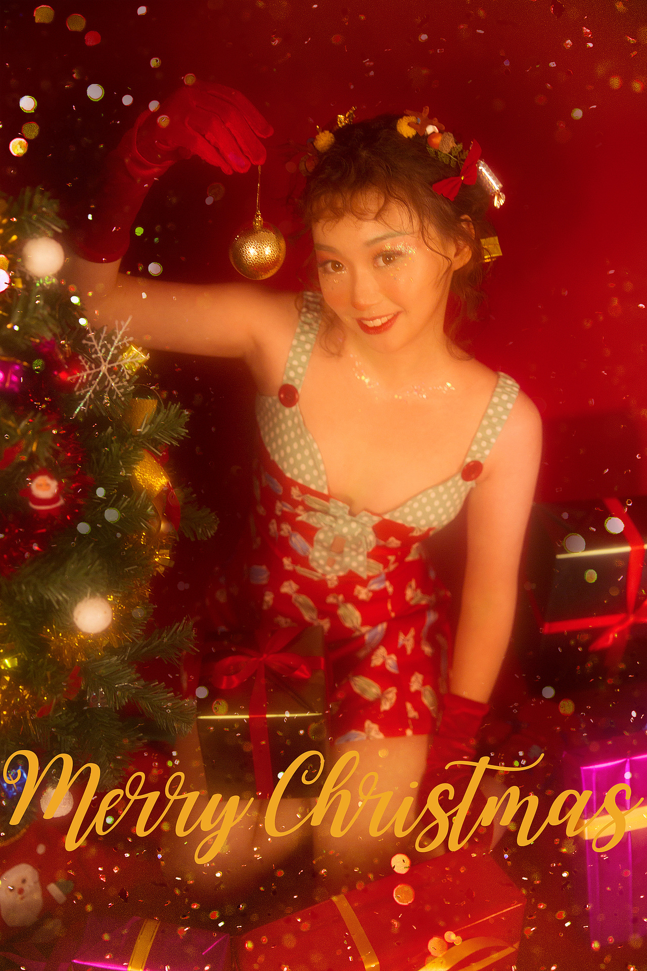 🎄圣诞麋鹿（图ZMTM5MzMwMTI4） - 人像摄影 - 站酷设计师Z53789728原创素材 - 站酷ZCOOL