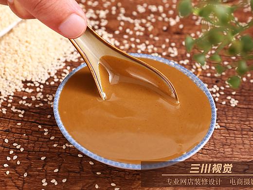 香油芝麻酱拍摄